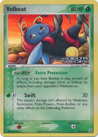 Volbeat (56/113) (Stamped) [EX: Delta Species] | Odin's Place