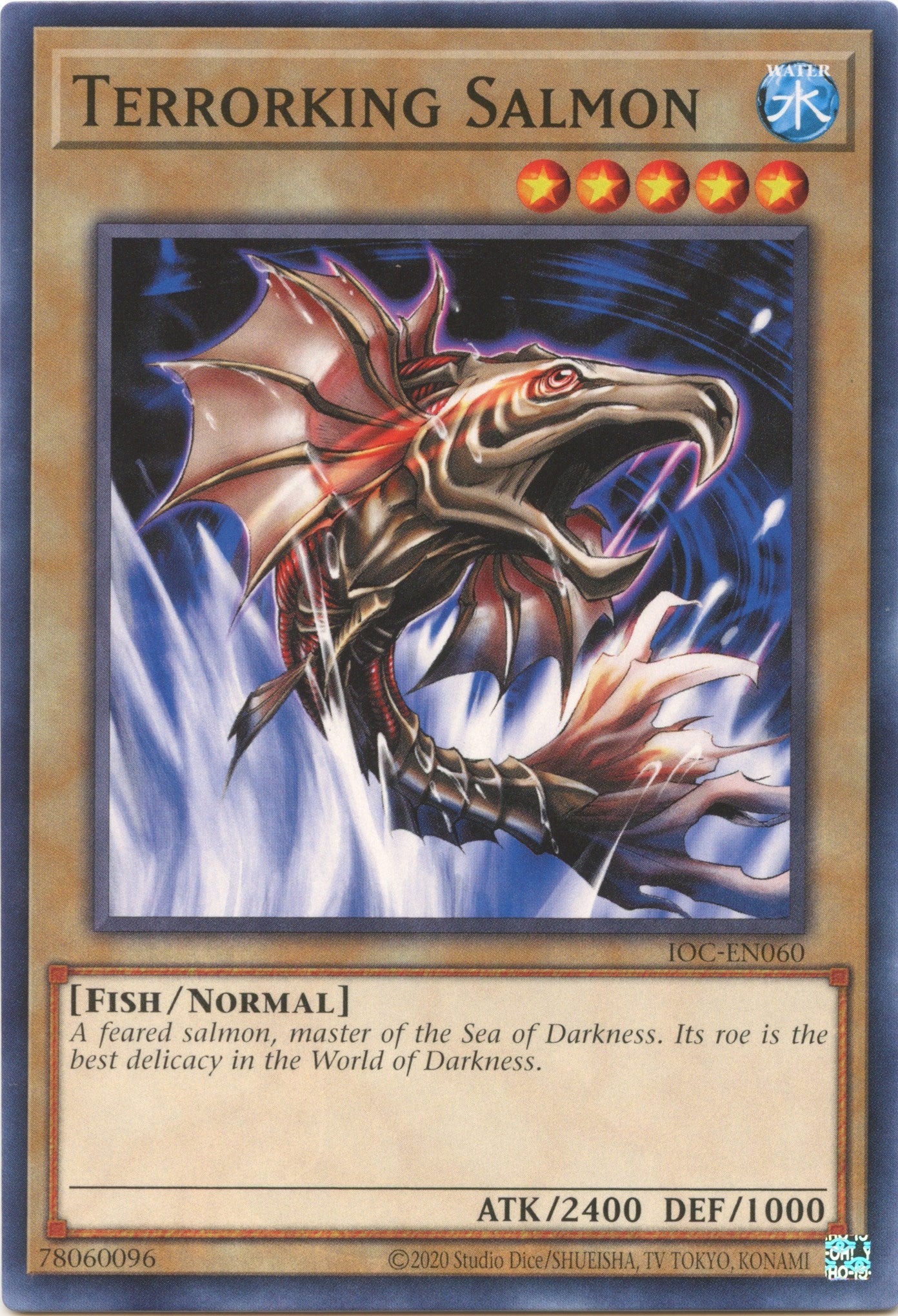 Terrorking Salmon (25th Anniversary) [IOC-EN060] Common | Odin's Place