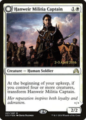 Hanweir Militia Captain // Westvale Cult Leader [Shadows over Innistrad Prerelease Promos] | Odin's Place