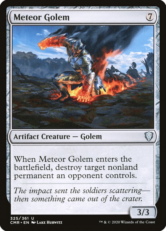 Meteor Golem (325) [Commander Legends] | Odin's Place