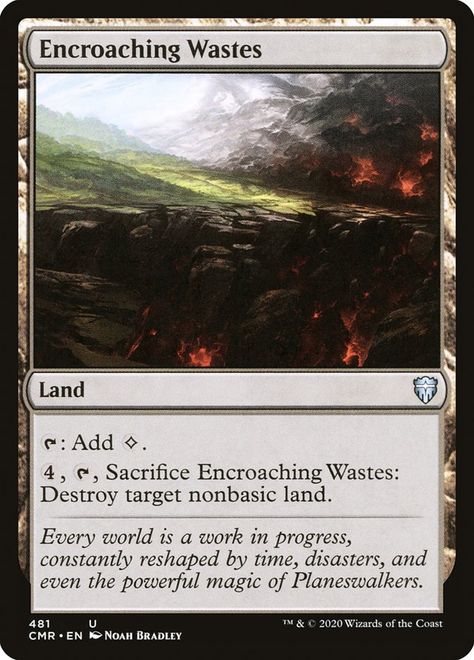 Encroaching Wastes [Commander Legends] | Odin's Place