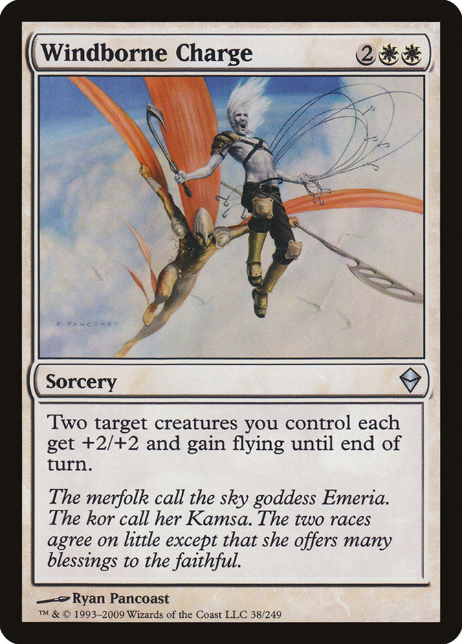 Windborne Charge (38) [Zendikar] | Odin's Place
