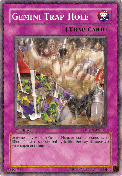Gemini Trap Hole [PTDN-EN073] Common | Odin's Place