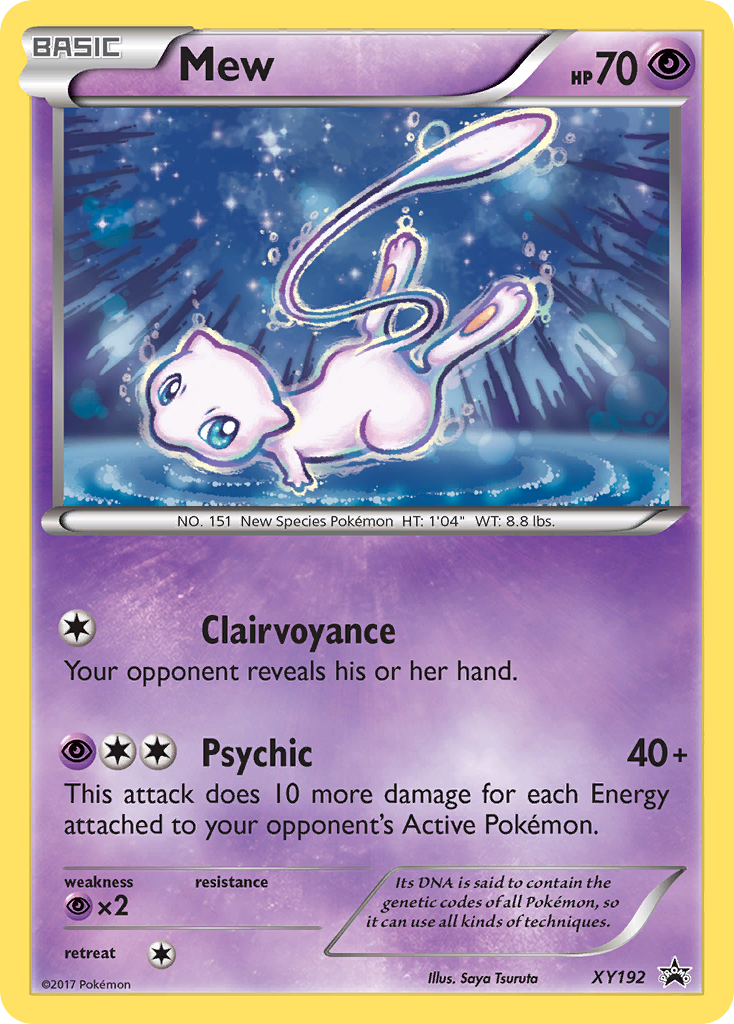 Mew (XY192) [XY: Black Star Promos] | Odin's Place