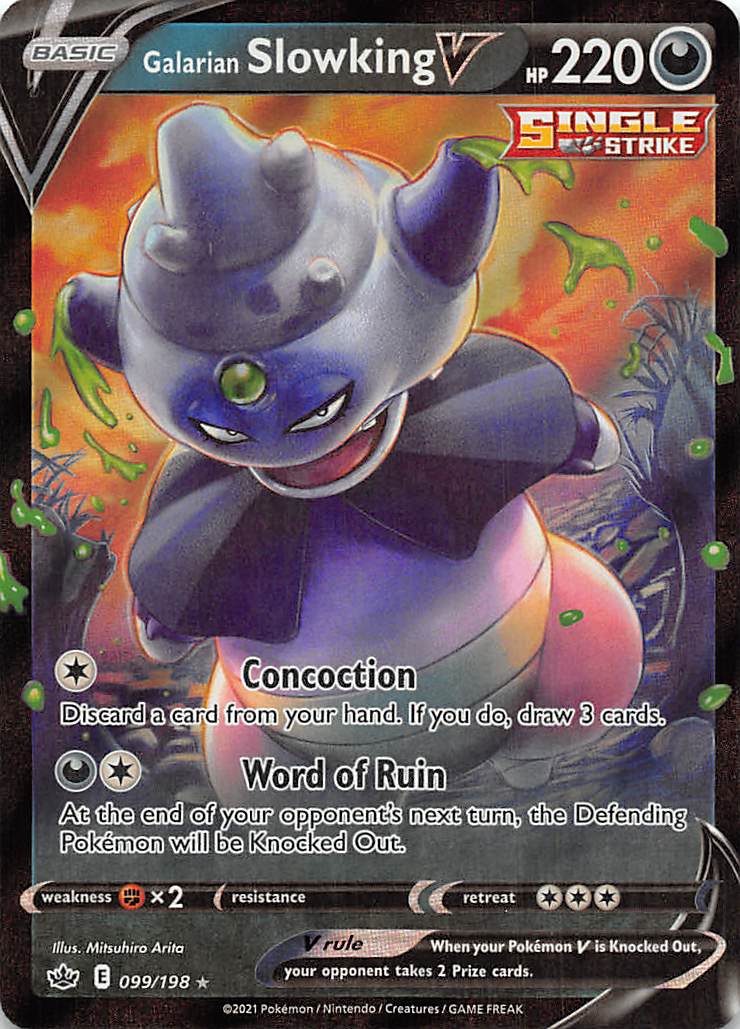 Galarian Slowking V (099/198) [Sword & Shield: Chilling Reign] | Odin's Place