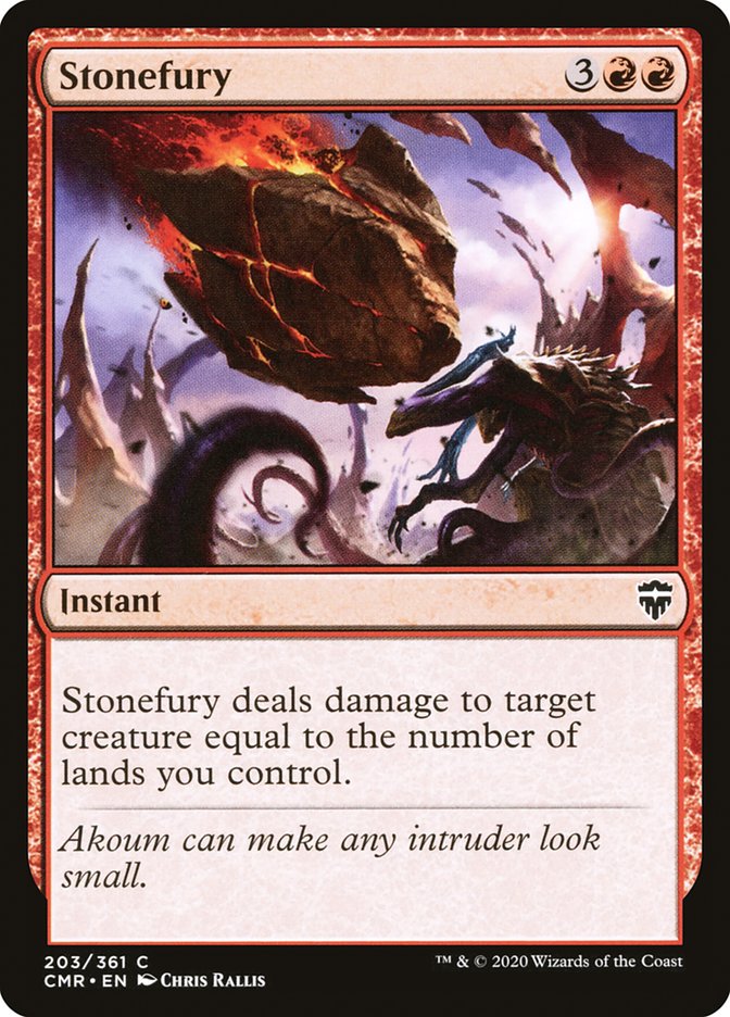 Stonefury [Commander Legends] | Odin's Place
