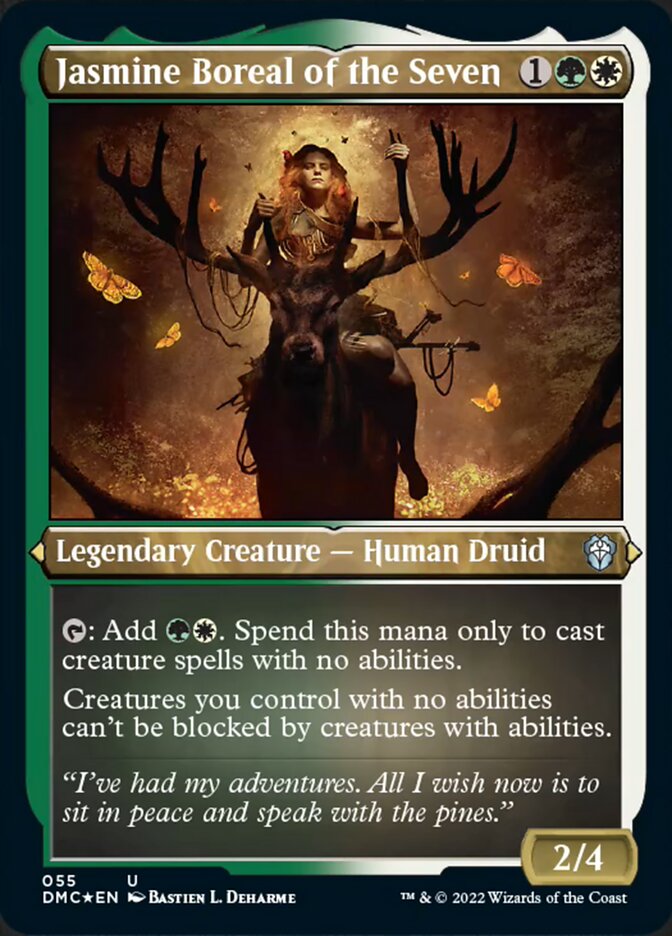 Jasmine Boreal of the Seven (Foil Etched) [Dominaria United Commander] | Odin's Place