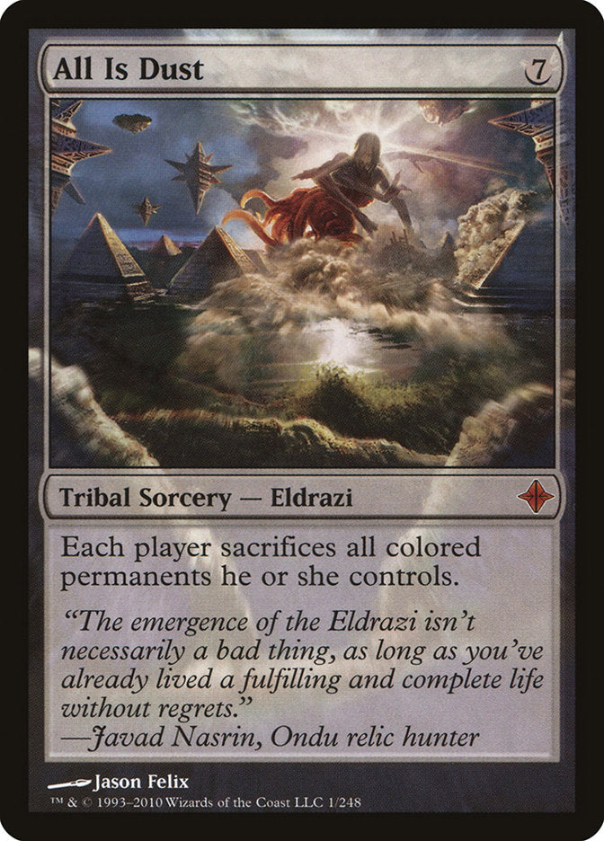 All Is Dust (1) [Rise of the Eldrazi] | Odin's Place