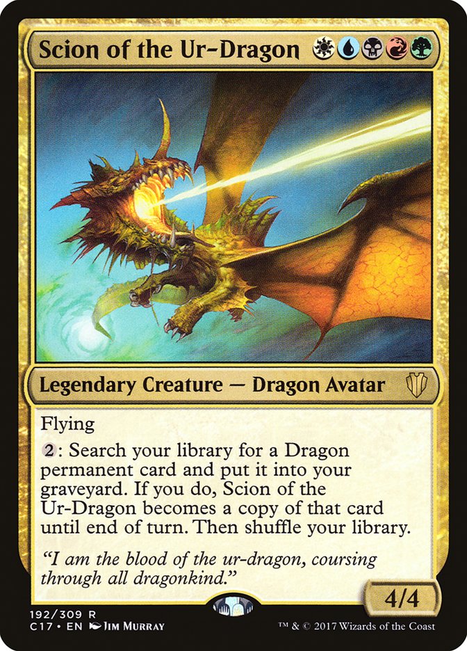 Scion of the Ur-Dragon (192) [Commander 2017] | Odin's Place