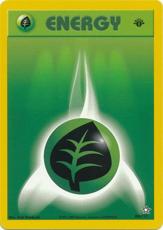 Grass Energy (108/111) [Neo Genesis Unlimited] | Odin's Place