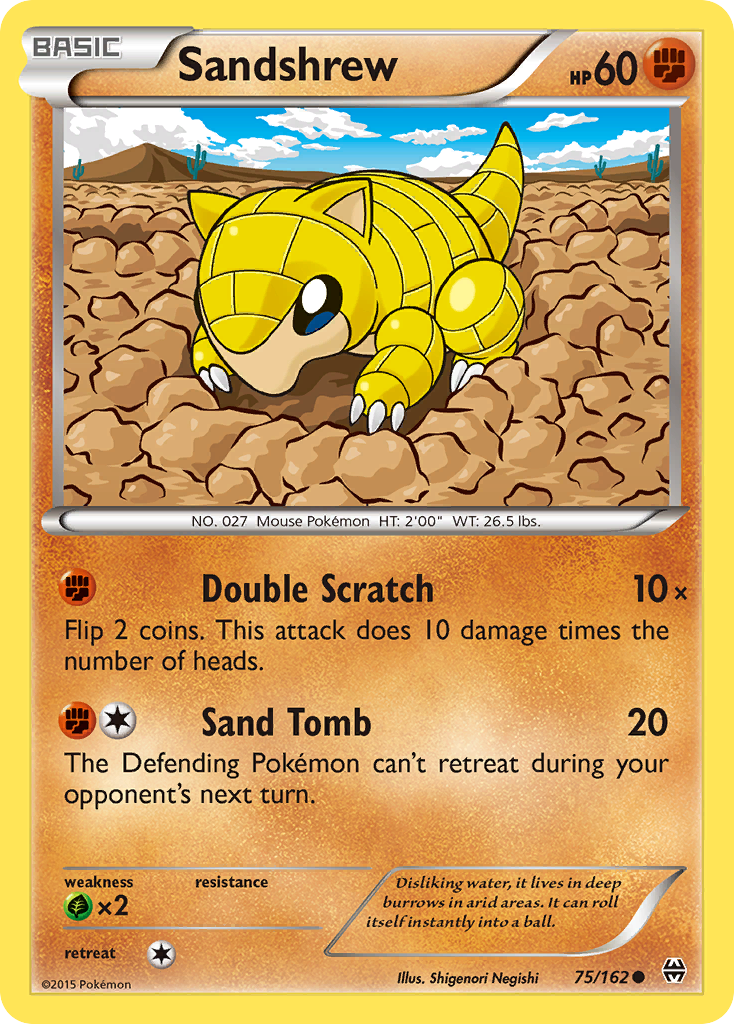 Sandshrew (75/162) [XY: BREAKthrough] | Odin's Place
