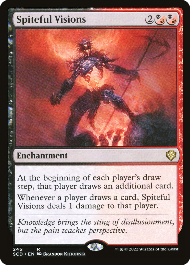Spiteful Visions [Starter Commander Decks] | Odin's Place