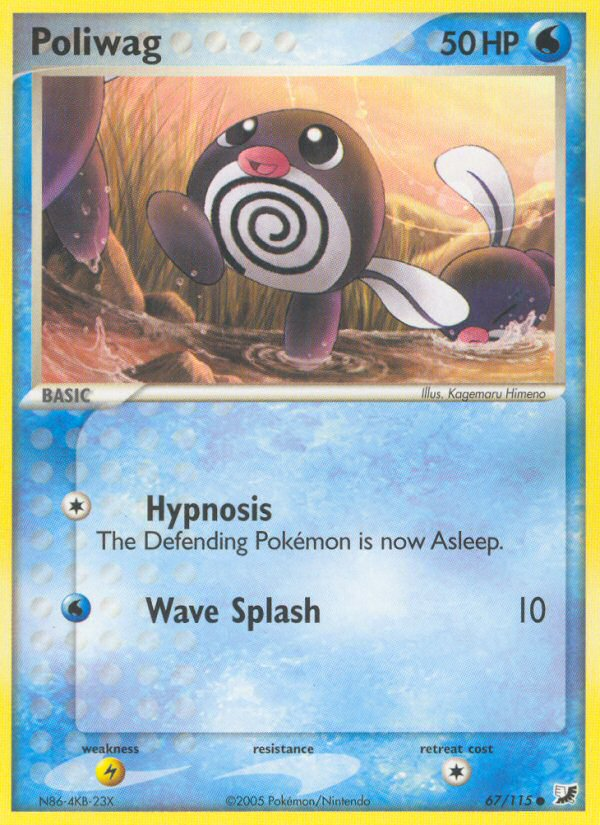 Poliwag (67/115) [EX: Unseen Forces] | Odin's Place