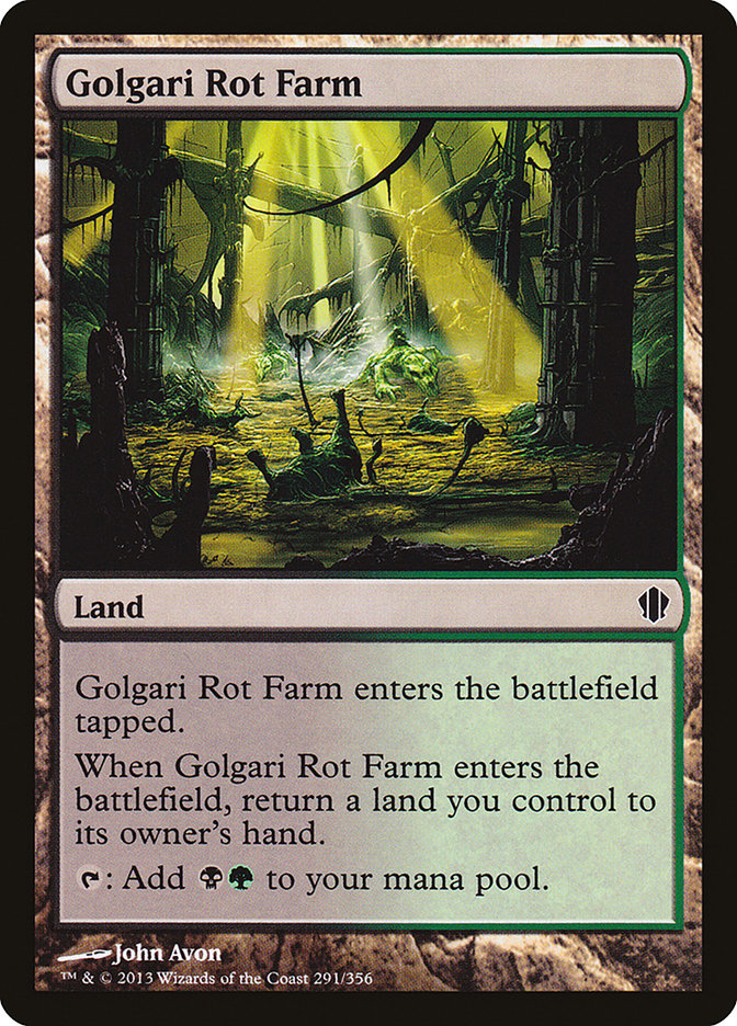 Golgari Rot Farm (291) [Commander 2013] | Odin's Place