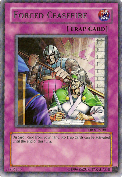 Forced Ceasefire [DR3-EN180] Rare | Odin's Place