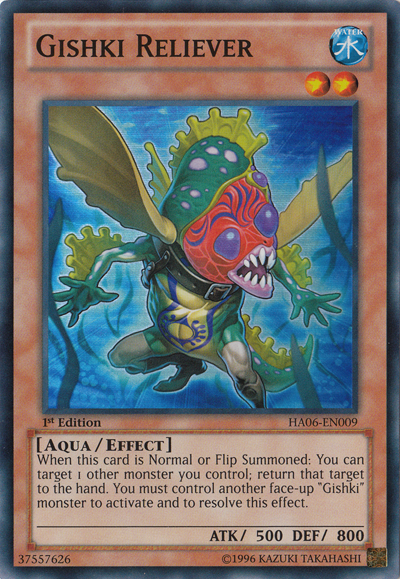 Gishki Reliever [HA06-EN009] Super Rare | Odin's Place