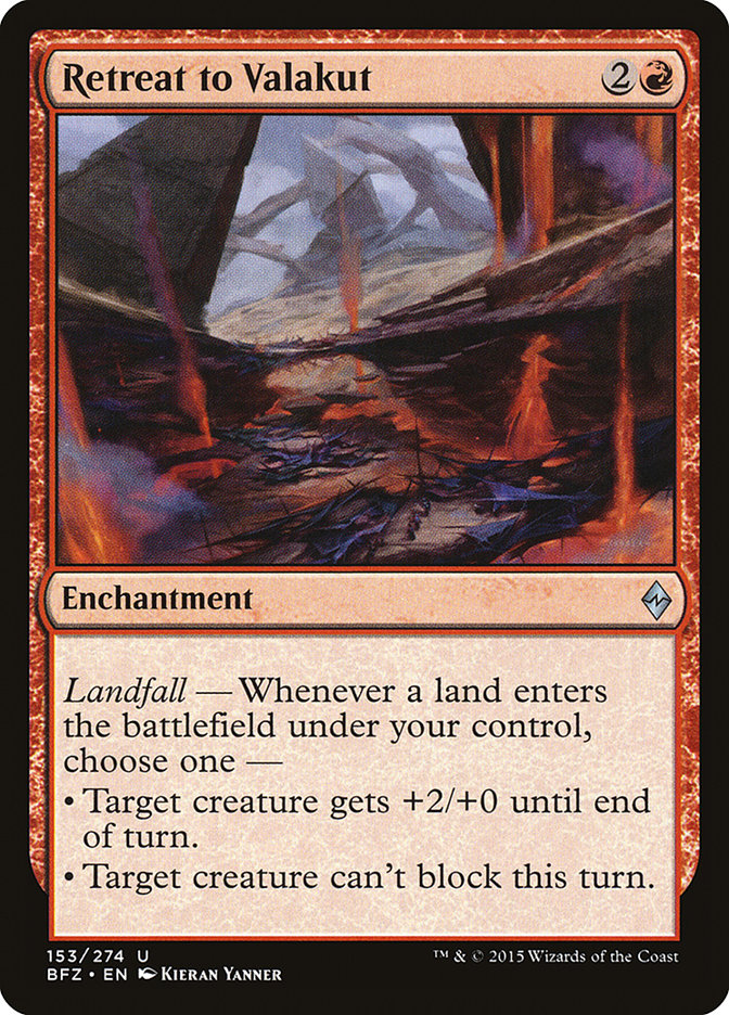 Retreat to Valakut (153) [Battle for Zendikar] | Odin's Place
