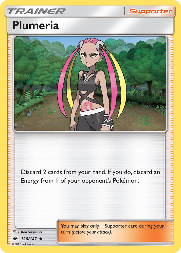 Plumeria (120/147) [Sun & Moon: Burning Shadows] | Odin's Place