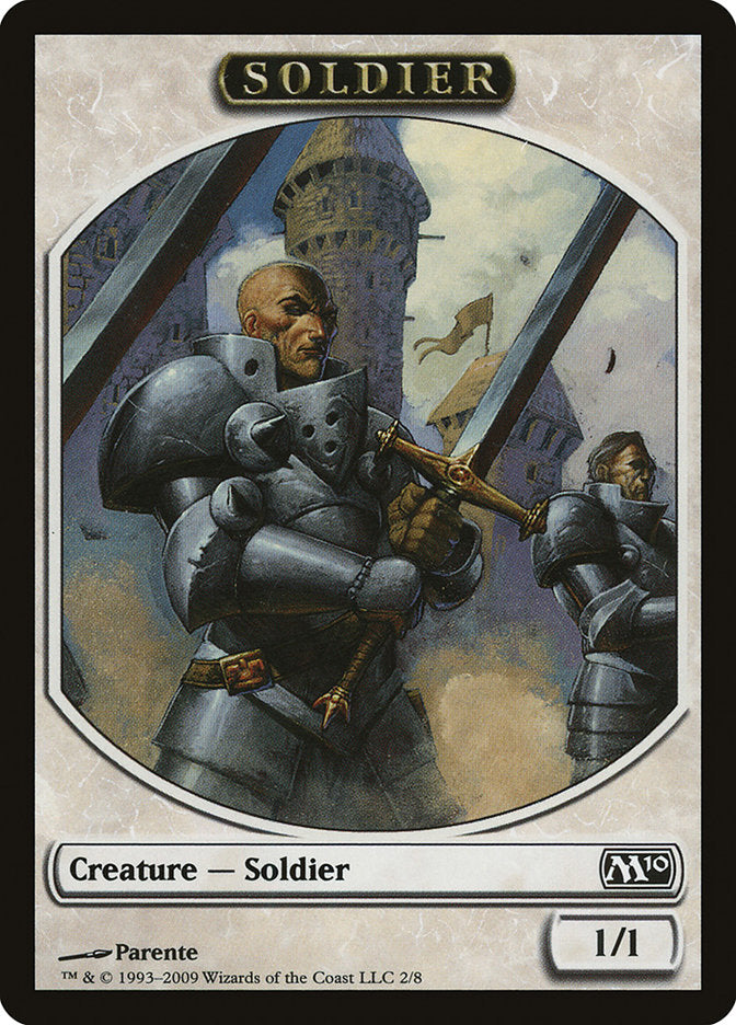 Soldier Token (2) [Magic 2010 Tokens] | Odin's Place