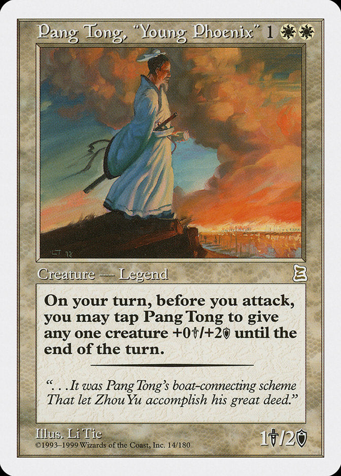 Pang Tong, "Young Phoenix" (14) [Portal Three Kingdoms] | Odin's Place
