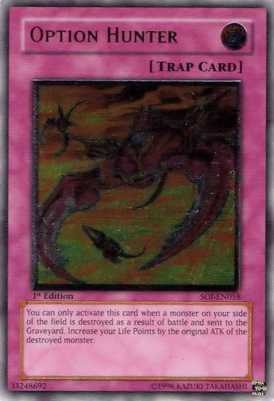 Option Hunter (UTR) [SOI-EN058] Ultimate Rare | Odin's Place