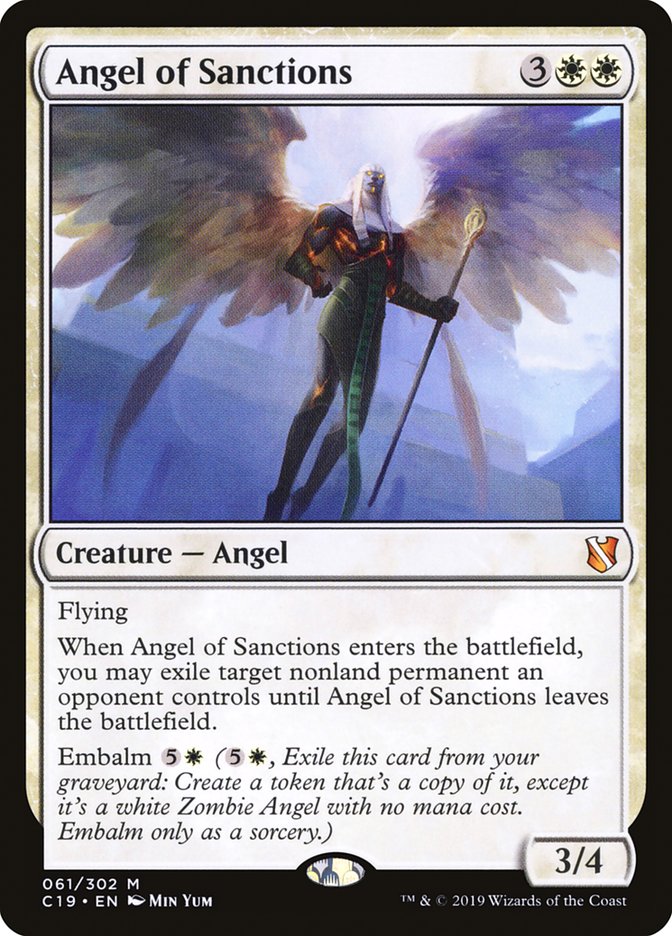 Angel of Sanctions [Commander 2019] | Odin's Place