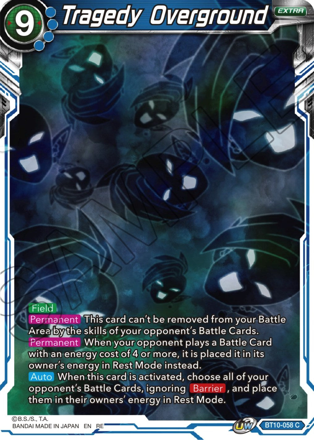 Tragedy Overground (Reprint) (BT10-058) [Ultimate Deck 2023] | Odin's Place