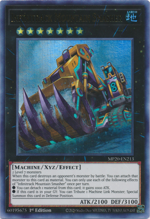 Infinitrack Mountain Smasher [MP20-EN213] Ultra Rare | Odin's Place