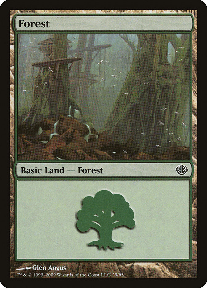 Forest (29) [Duel Decks: Garruk vs. Liliana] | Odin's Place
