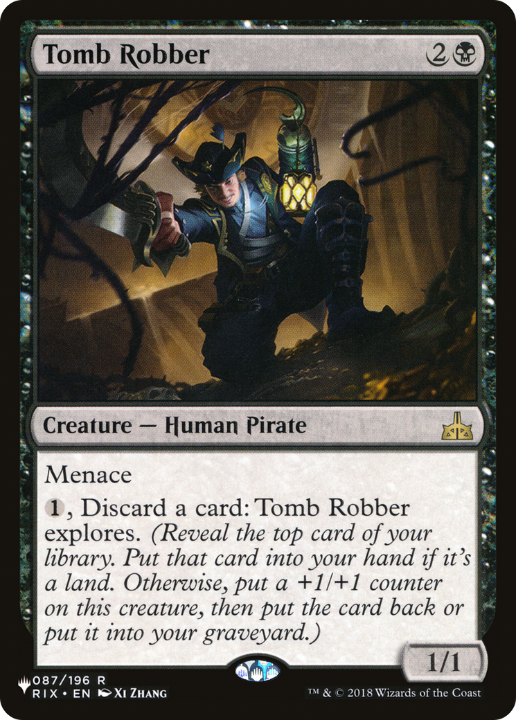 Tomb Robber [The List] | Odin's Place