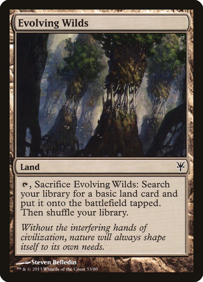 Evolving Wilds (33) [Duel Decks: Sorin vs. Tibalt] | Odin's Place
