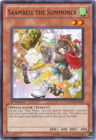 Saambell the Summoner [GENF-EN029] Common | Odin's Place