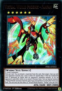 Virtual World Phoenix - Fanfan [PHRA-EN043] Ultra Rare | Odin's Place