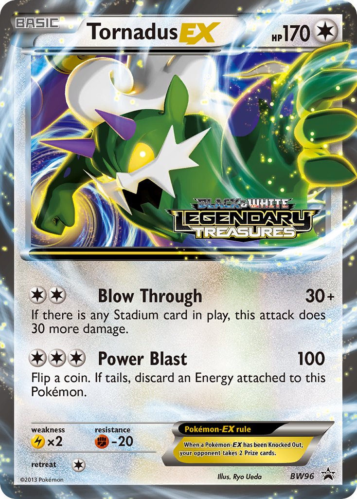 Tornadus EX (BW96) [Black & White: Black Star Promos] | Odin's Place