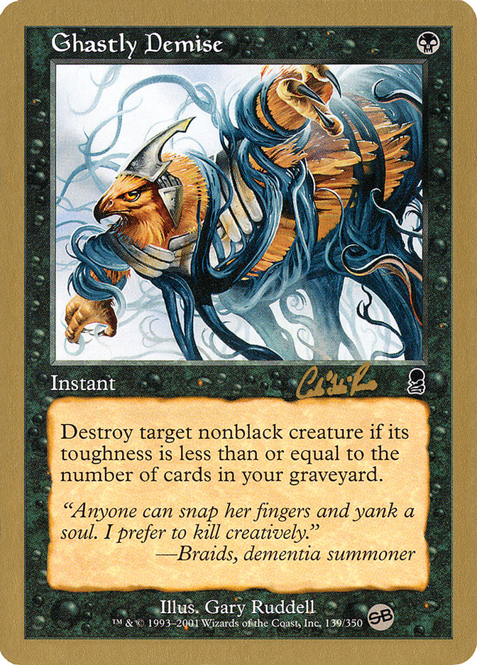 Ghastly Demise (Carlos Romao) (SB) [World Championship Decks 2002] | Odin's Place