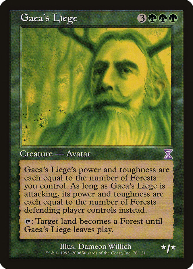 Gaea's Liege (78) [Time Spiral Timeshifted] | Odin's Place