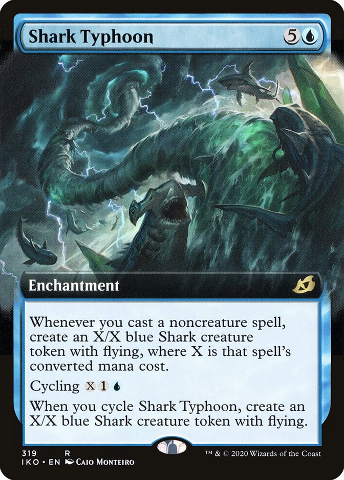 Shark Typhoon (Extended Art) [Ikoria: Lair of Behemoths] | Odin's Place