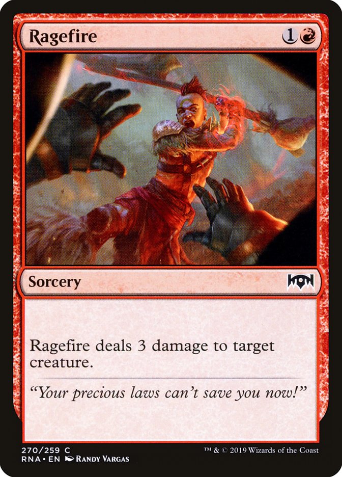 Ragefire (270) [Ravnica Allegiance] | Odin's Place