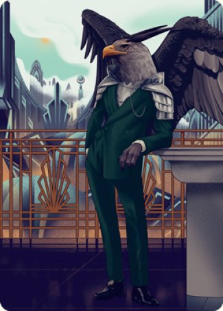 Falco Spara, Pactweaver 2 Art Card [Streets of New Capenna Art Series] | Odin's Place