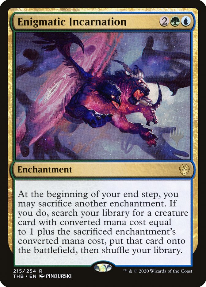 Enigmatic Incarnation (Promo Pack) [Theros Beyond Death Promos] | Odin's Place