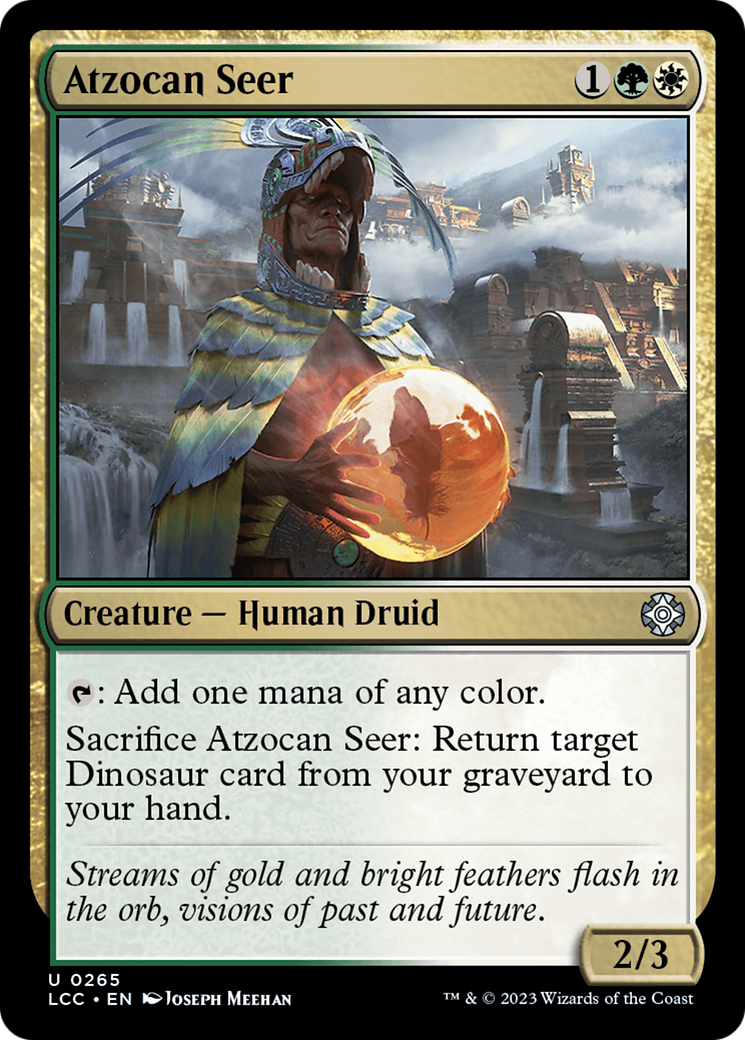 Atzocan Seer [The Lost Caverns of Ixalan Commander] | Odin's Place