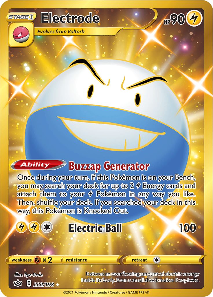 Electrode (222/198) [Sword & Shield: Chilling Reign] | Odin's Place