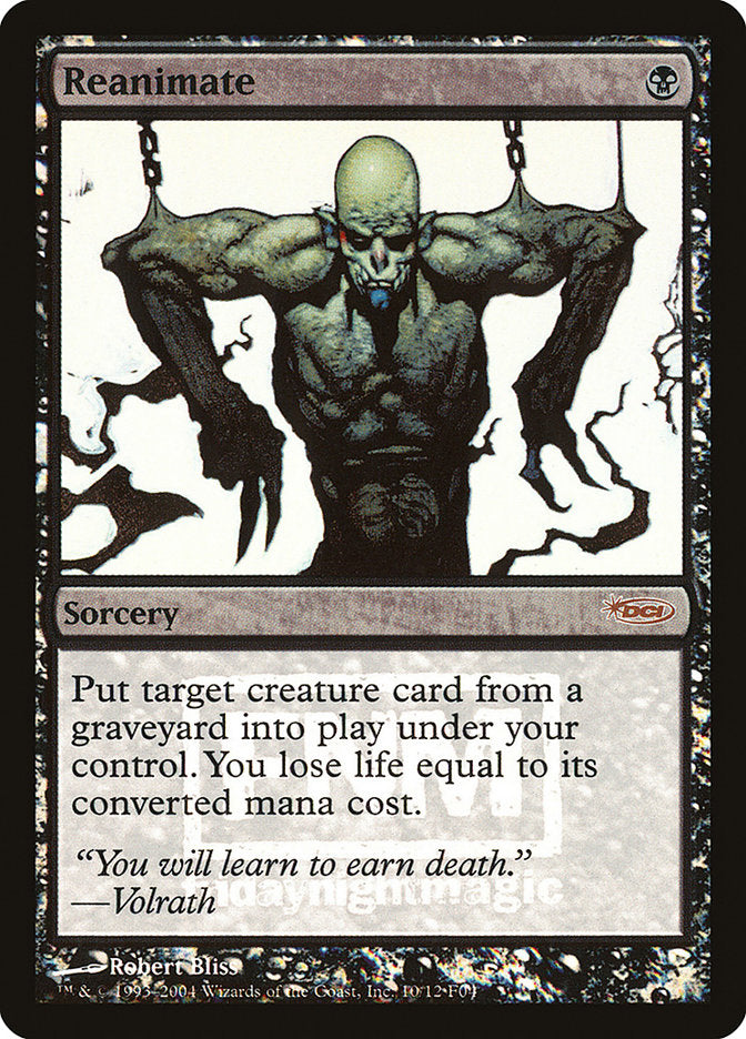 Reanimate (10) [Friday Night Magic 2004] | Odin's Place