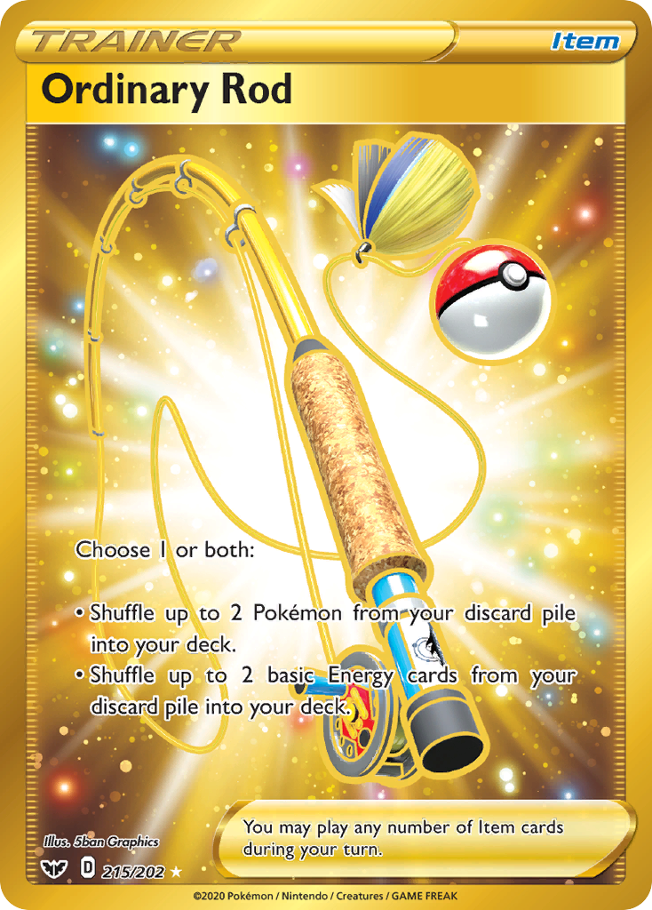 Ordinary Rod (215/202) [Sword & Shield: Base Set] | Odin's Place