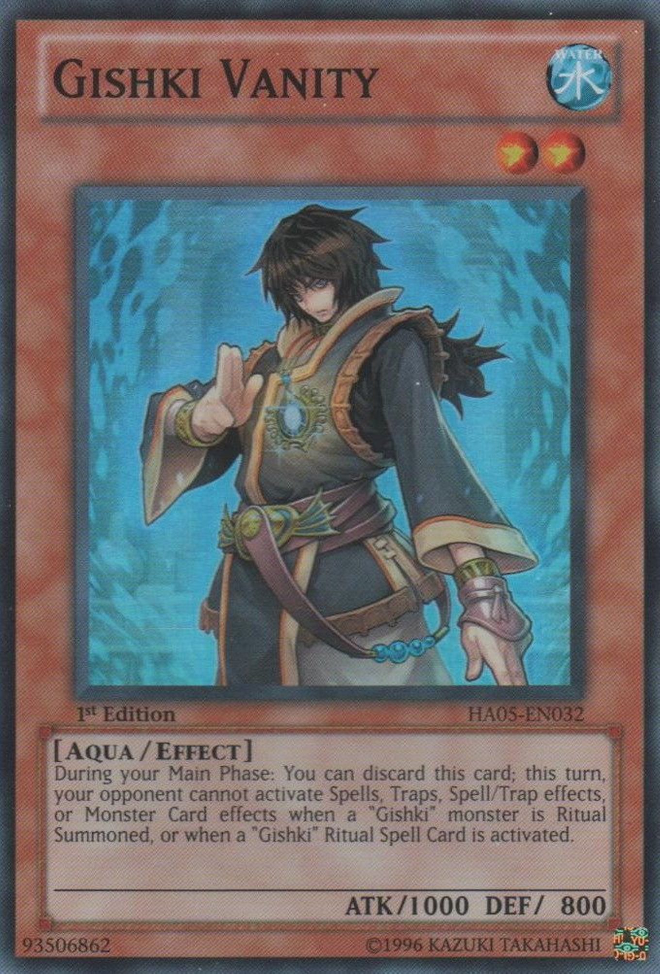 Gishki Vanity [HA05-EN032] Super Rare | Odin's Place
