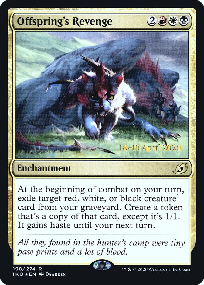 Offspring's Revenge [Ikoria: Lair of Behemoths Prerelease Promos] | Odin's Place