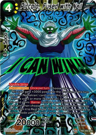 Piccolo, Fused with Nail (SPR) (TB3-053) [Clash of Fates] | Odin's Place