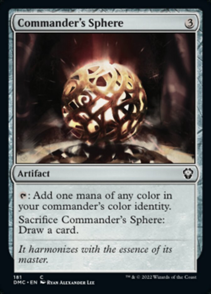 Commander's Sphere [Dominaria United Commander] | Odin's Place