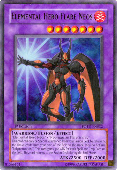 Elemental Hero Flare Neos [POTD-EN032] Ultra Rare | Odin's Place