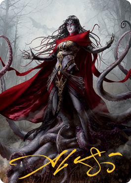 Geyadrone Dihada Art Card (53) (Gold-Stamped Signature) [Modern Horizons 2 Art Series] | Odin's Place